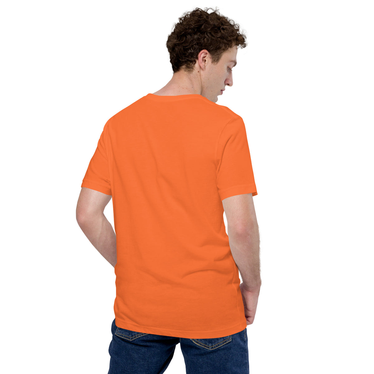 Lifestyle view of the personalized Camp Half-Blood t-shirt styled for everyday wear