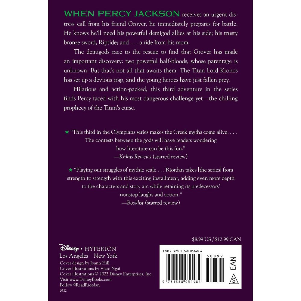 Percy Jackson and the Olympians, Book Three: The Titan's Curse-2