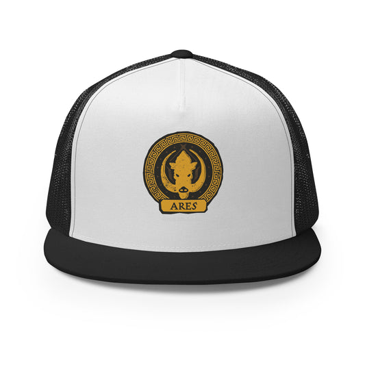 Percy Jackson Trucker Hat Ares Cabin