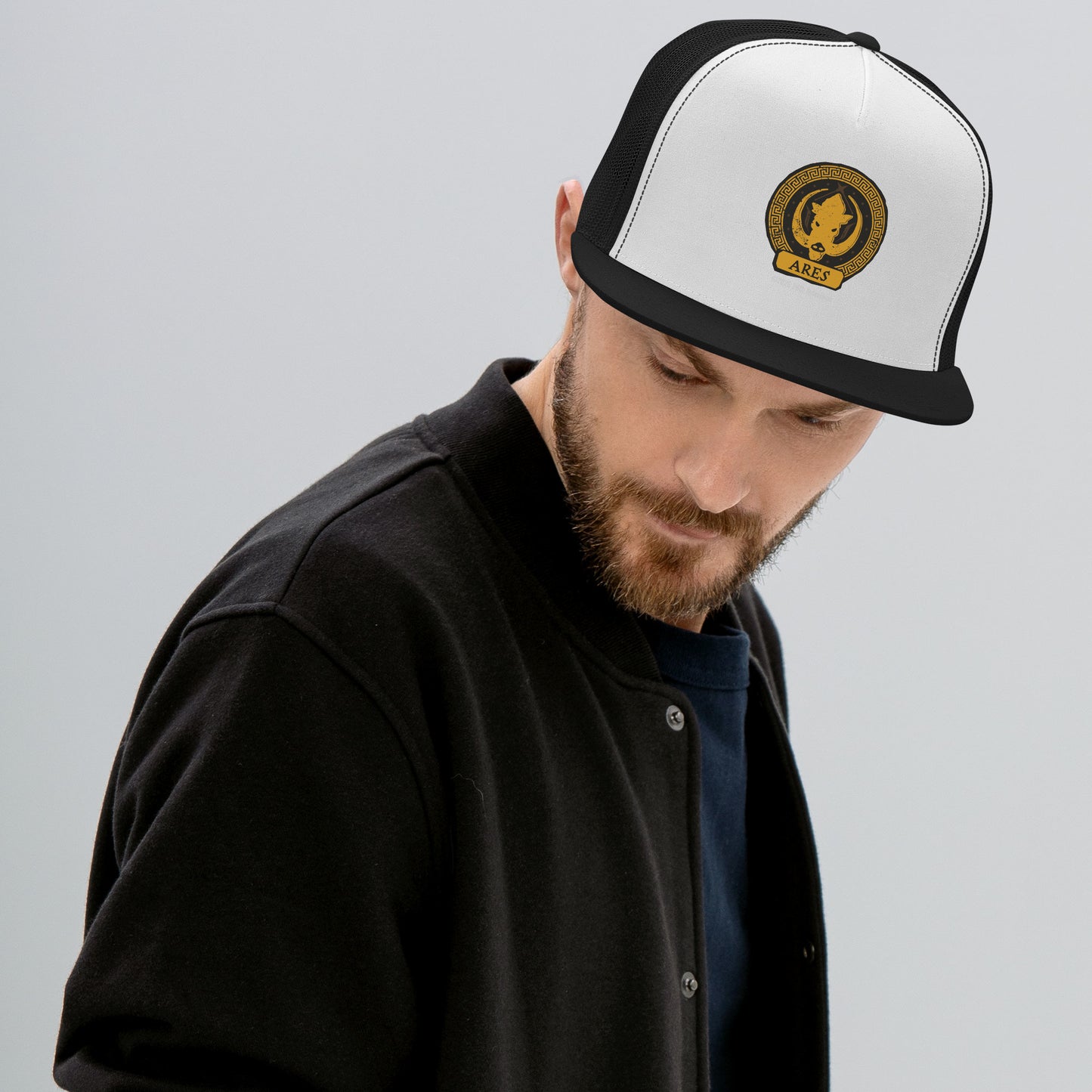 Percy Jackson Trucker Hat Ares Cabin