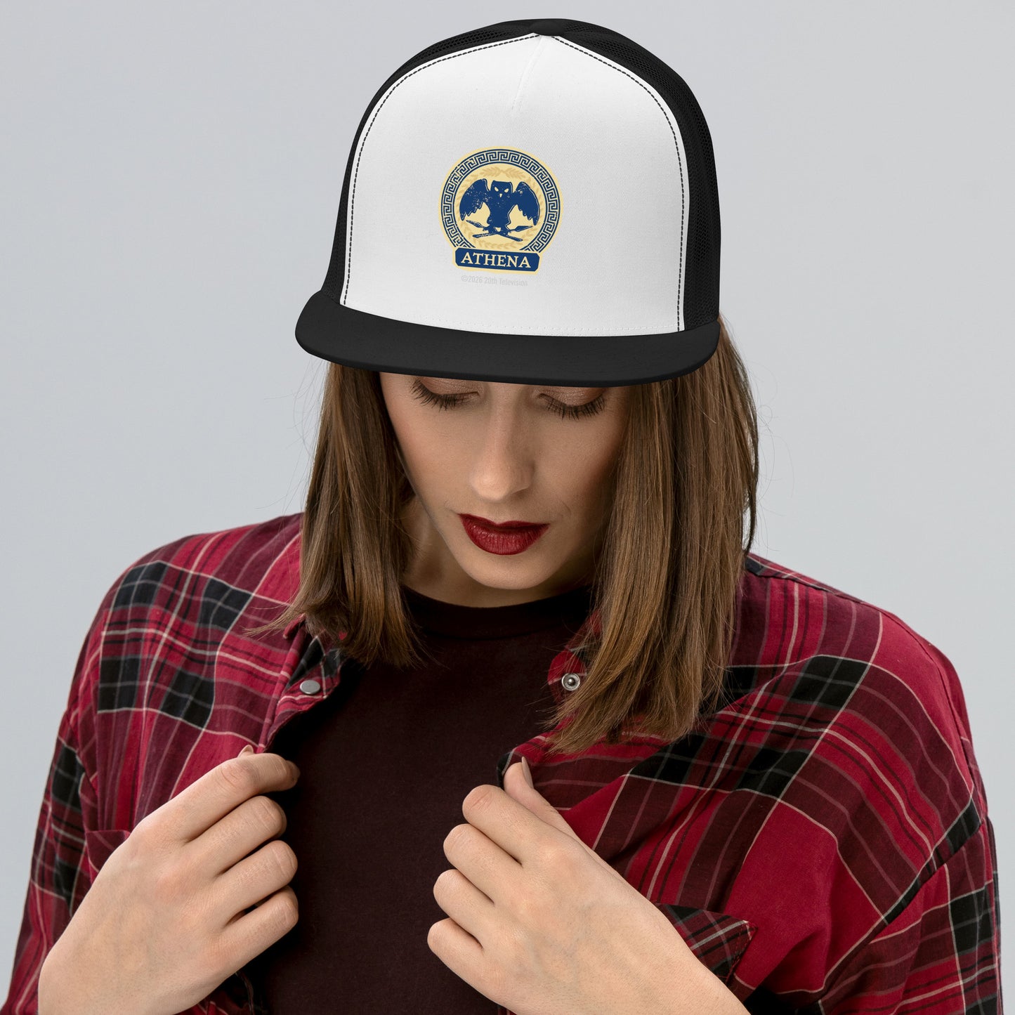 Percy Jackson Trucker Hat Athena Cabin