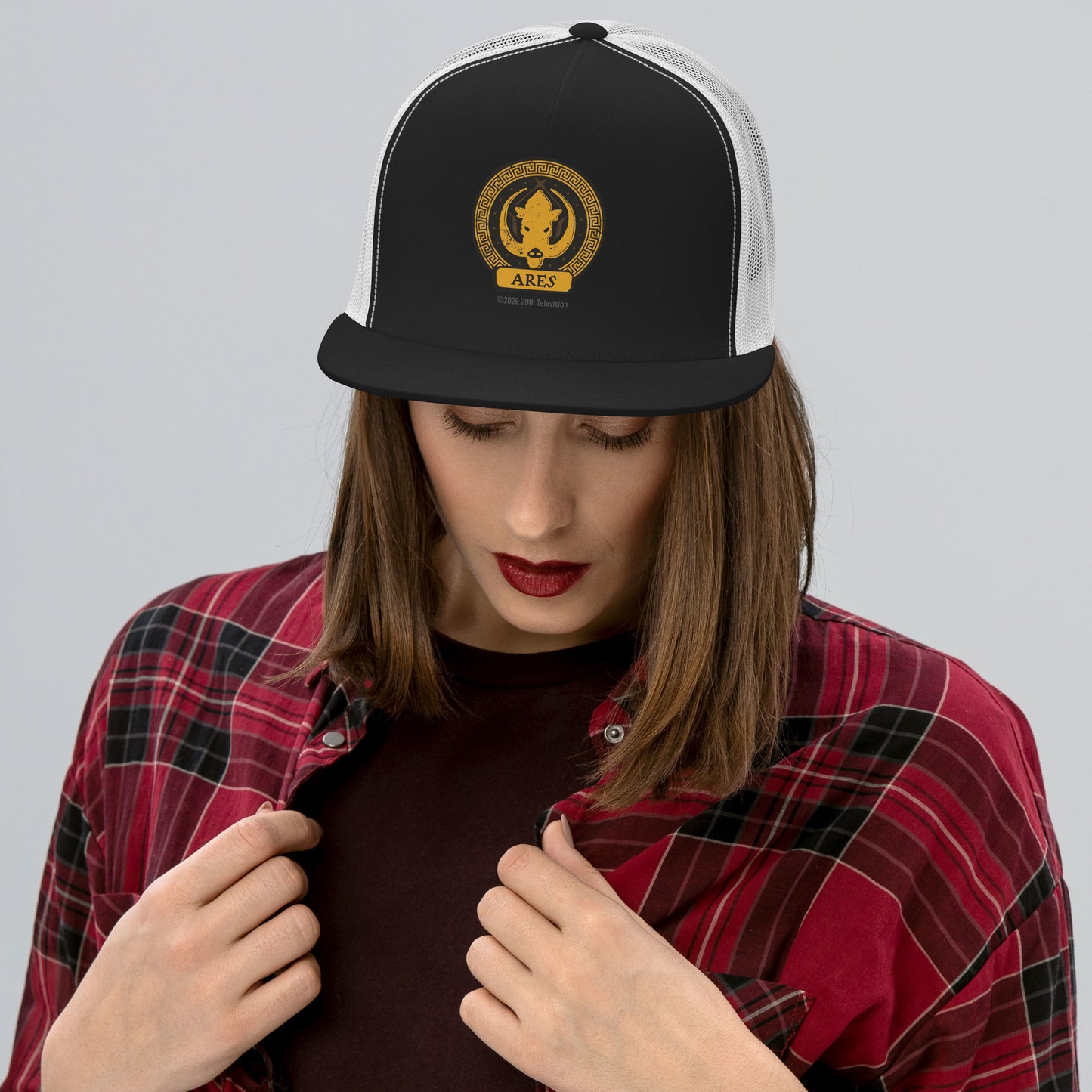 Percy Jackson Trucker Hat Ares Cabin