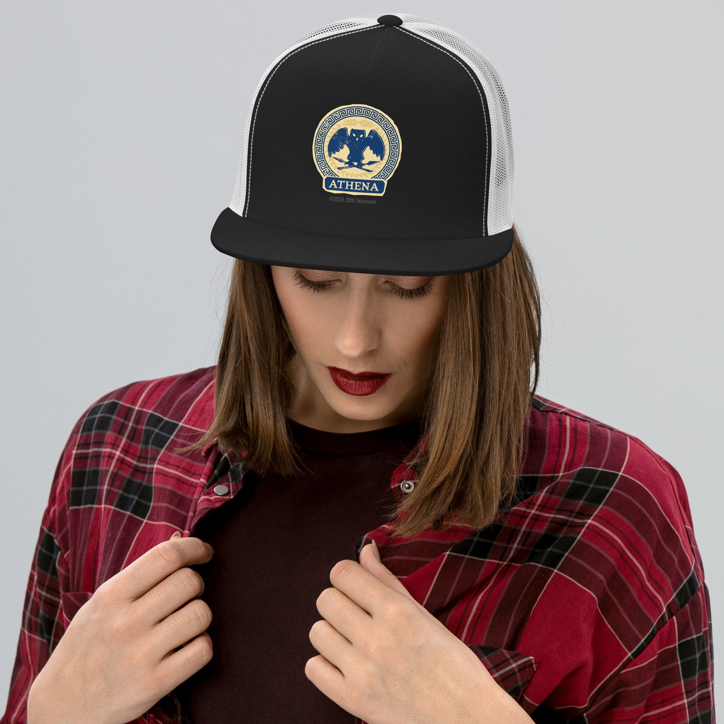 Percy Jackson Trucker Hat Athena Cabin