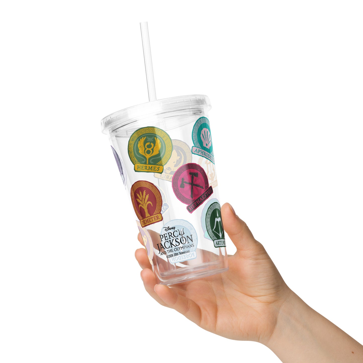 Percy Jackson Plastic Tumbler Cabins