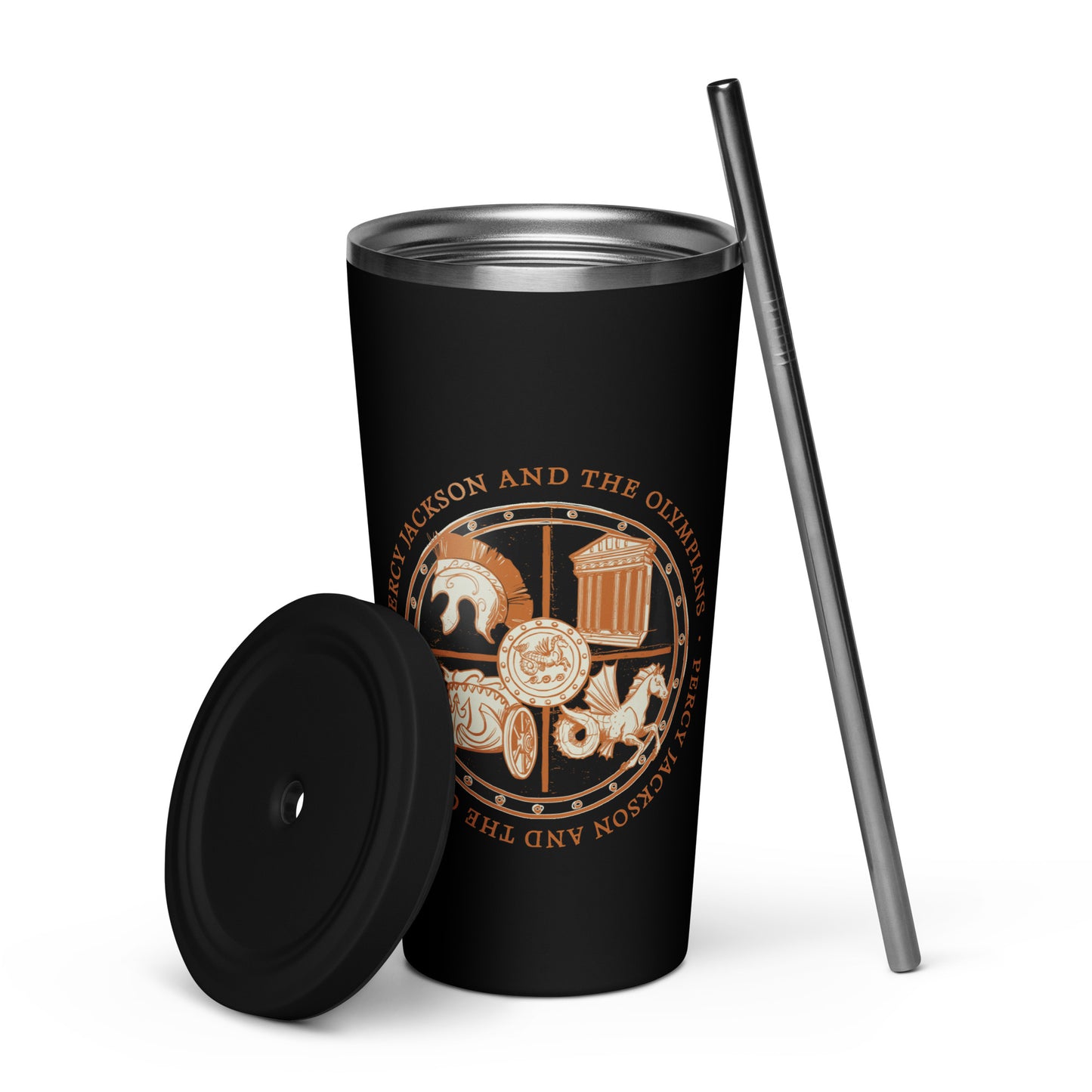 Percy Jackson Steel Tumbler Cabins
