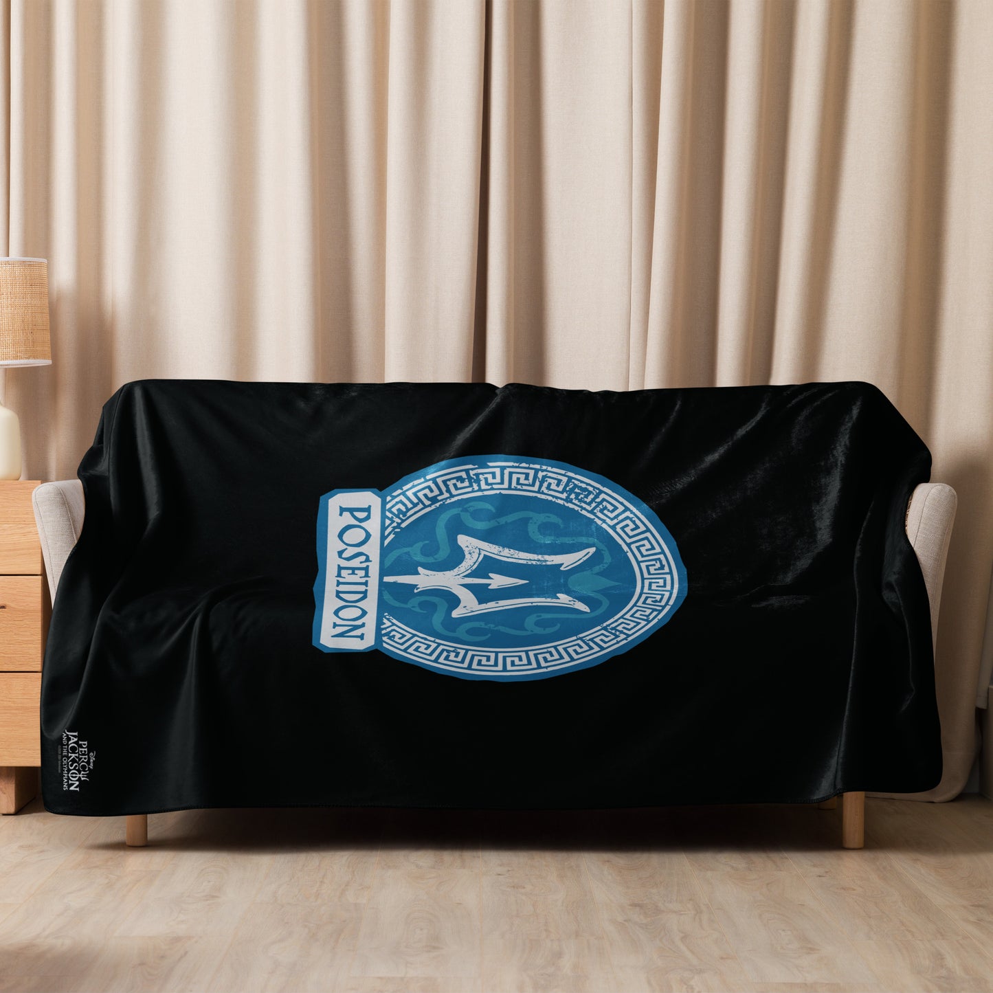 Percy Jackson Sherpa Blanket Poseidon Cabin