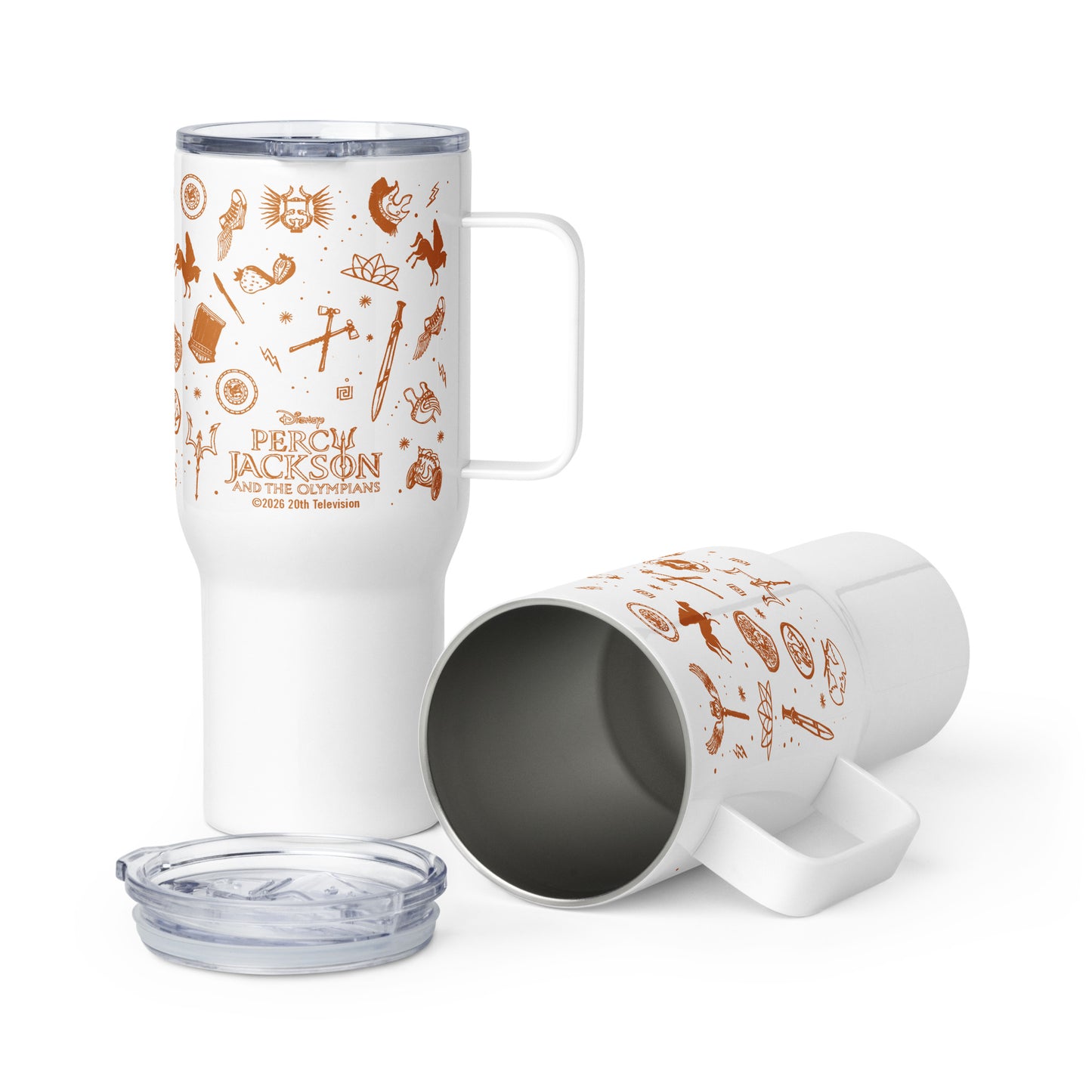 Percy Jackson Travel Mug Symbols