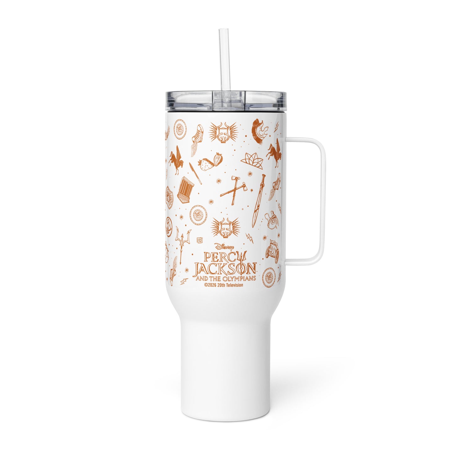 Percy Jackson Travel Mug Symbols