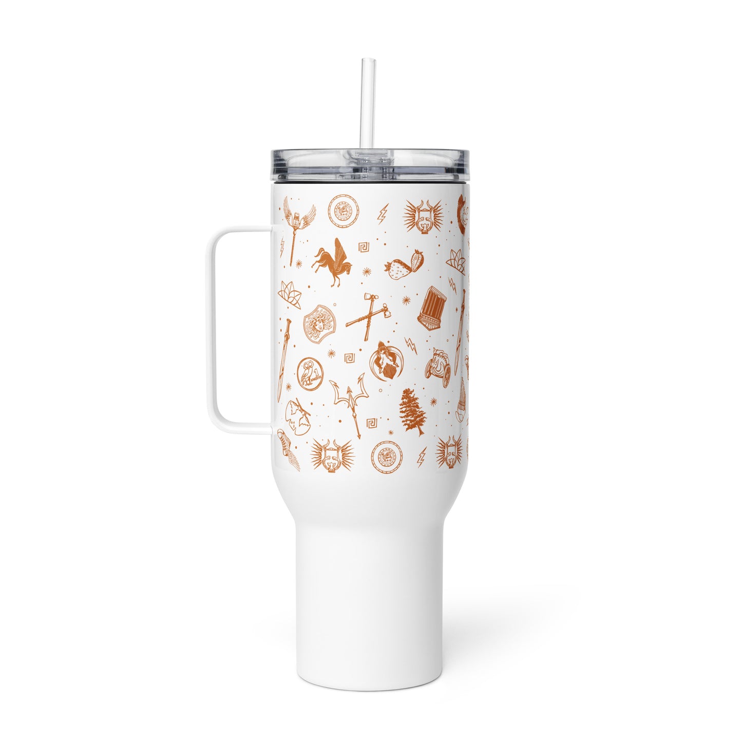 Percy Jackson Travel Mug Symbols