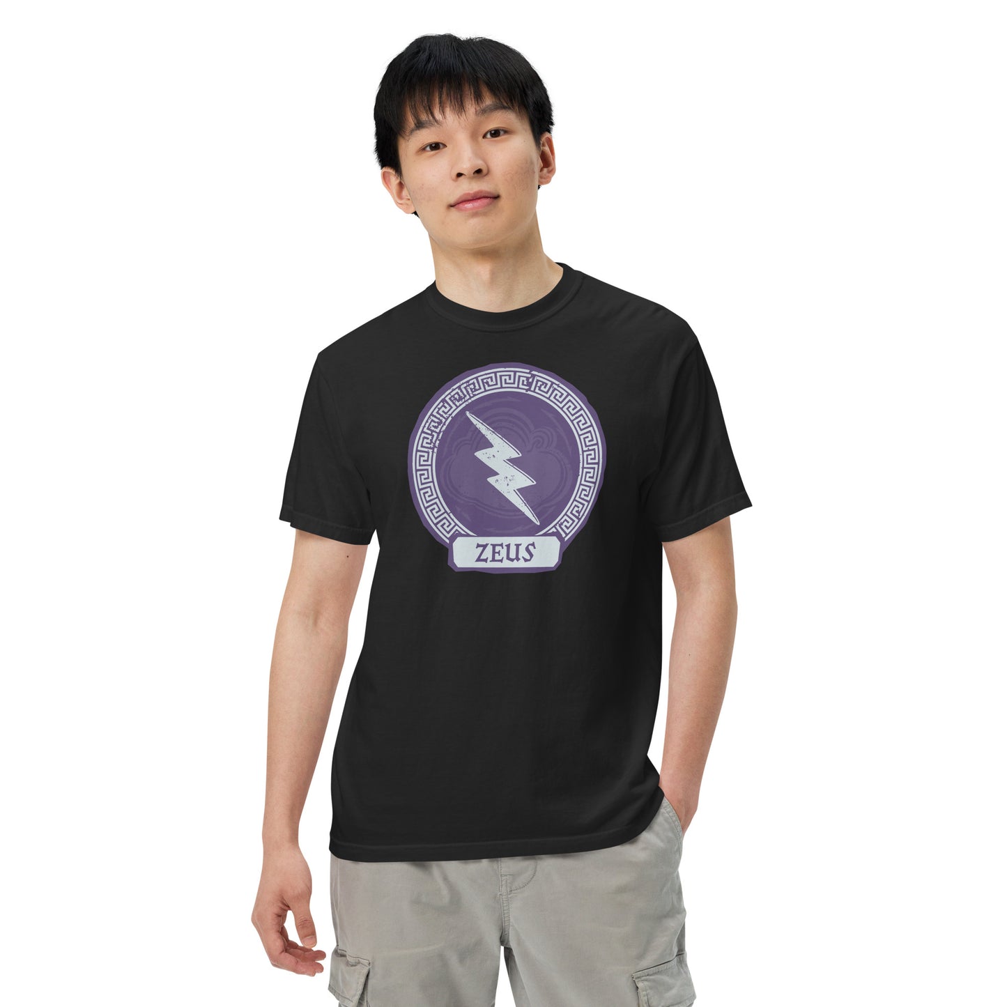 Percy Jackson Comfort Colors T-shirt Zeus Cabin
