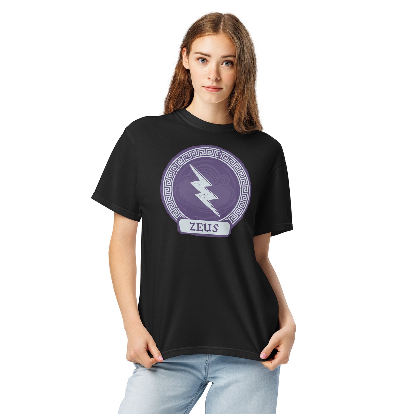 Percy Jackson Comfort Colors T-shirt Zeus Cabin