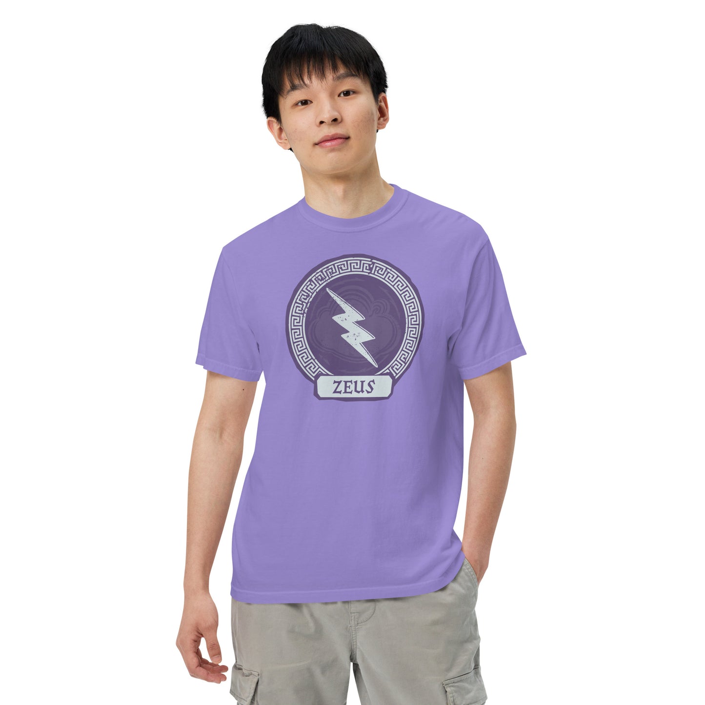 Percy Jackson Comfort Colors T-shirt Zeus Cabin