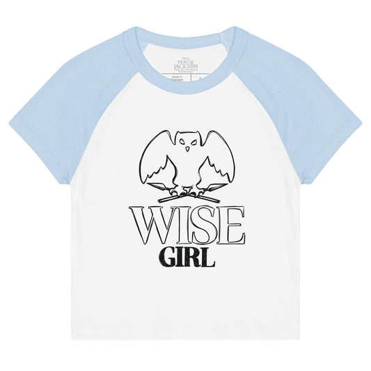 Percy Jackson Women's Raglan T-Shirt Wise Girl