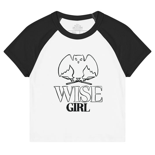 Percy Jackson Women's Raglan T-Shirt Wise Girl