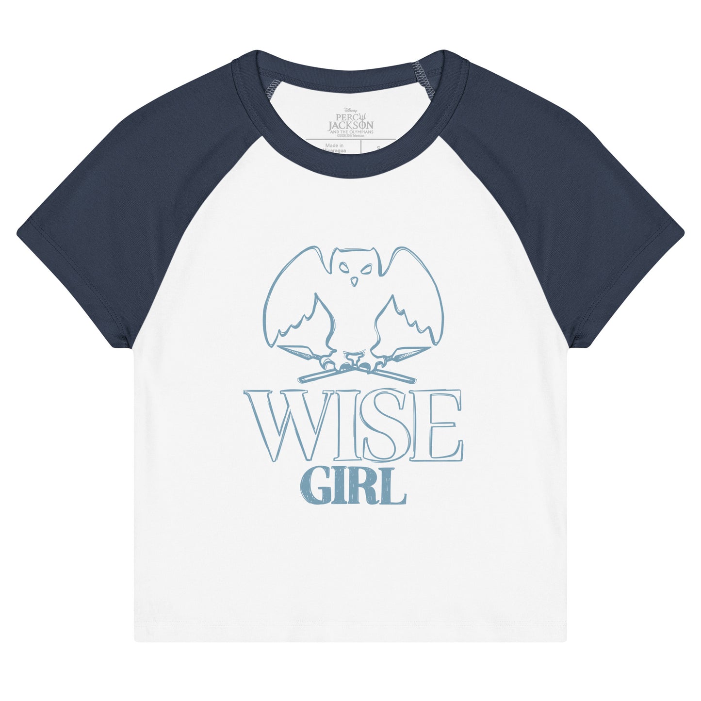 Percy Jackson Women's Raglan T-Shirt Wise Girl